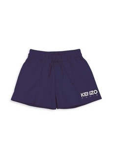 Kenzo Little Girl's & Girl's Fleece Logo Shorts