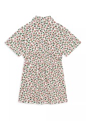 Kenzo Little Girl's & Girl's Floral Cotton Shirtdress