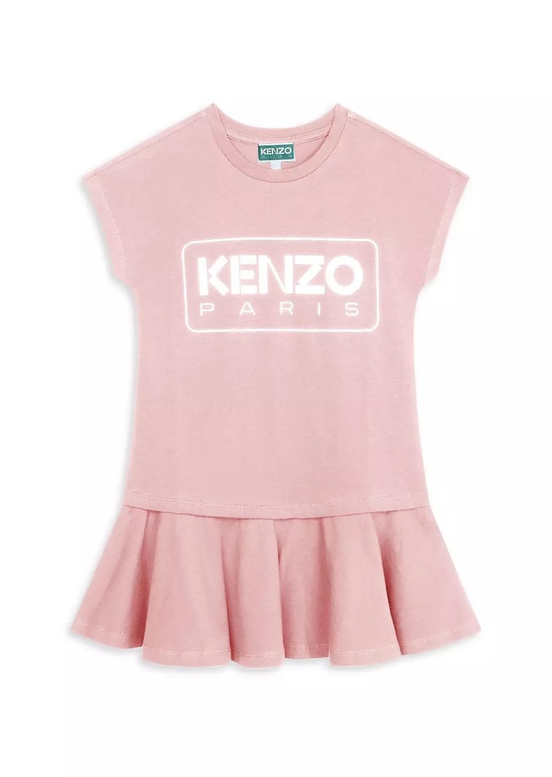 Kenzo Little Girl's & Girl's Logo Cotton Dress