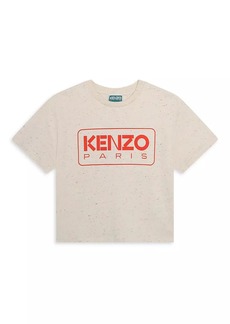 Kenzo Little Girl's & Girl's Logo Cotton T-Shirt
