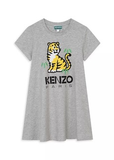 Kenzo Little Girl's & Girl's Logo T-Shirt Dress