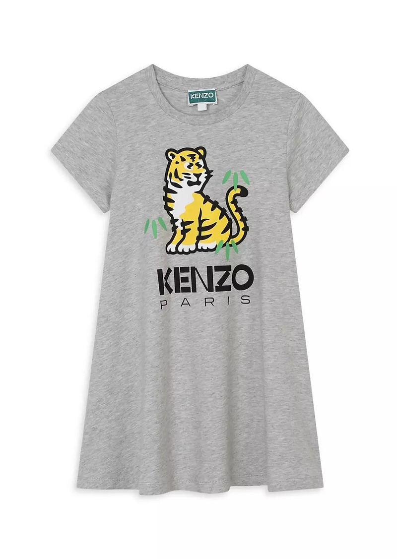 Kenzo Little Girl's & Girl's Logo T-Shirt Dress