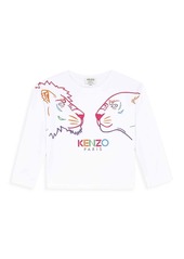 Kenzo Little Girl's & Girl's Long-Sleeve Iconic T-Shirt