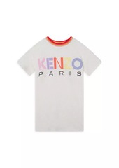 Kenzo Little Girl's & Girl's T-Shirt Logo Dress
