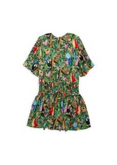 Kenzo Little Girl's & Girl's Tropical Fit & Flare Dress