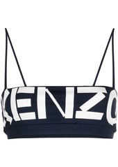 Kenzo logo bralette top