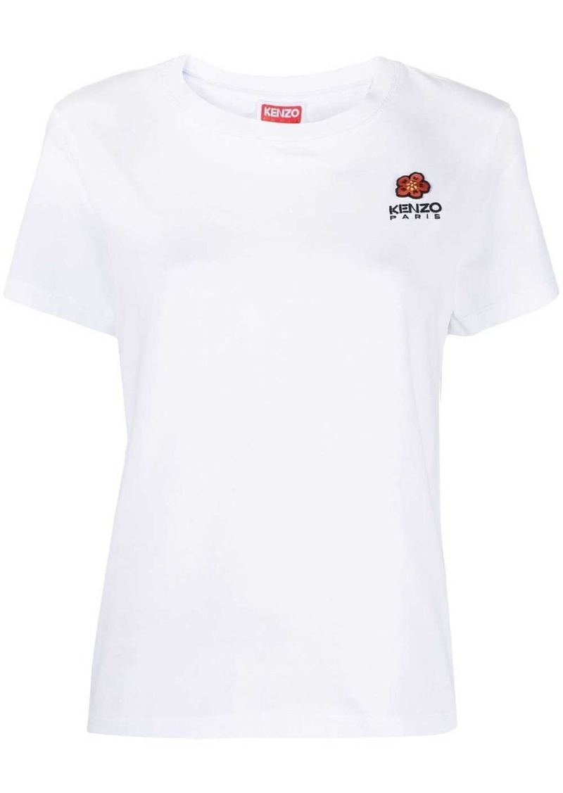 Kenzo logo-embroidered cotton T-shirt