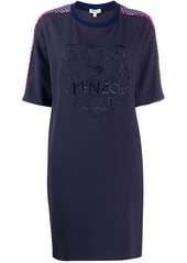 Kenzo logo-embroidered shift dress