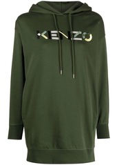 Kenzo logo-embroidered sweatshirt dress
