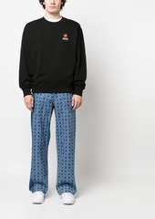 Kenzo logo-print crew neck sweatshirt