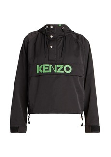 Kenzo Logo Hoodie Windbreaker