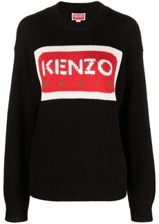 Kenzo logo intarsia jumper