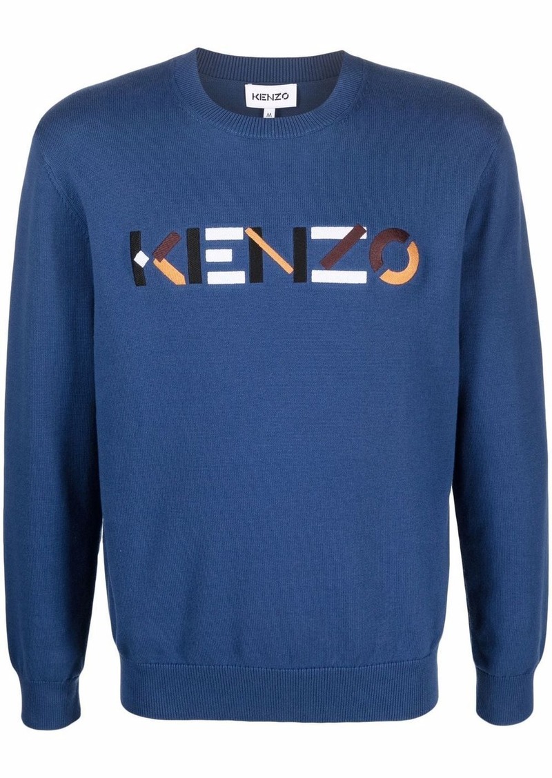 Kenzo logo-lettering jumper