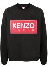 Kenzo logo-patch crew-neck sweatshirt