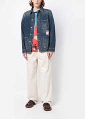 Kenzo logo-patch denim jacket