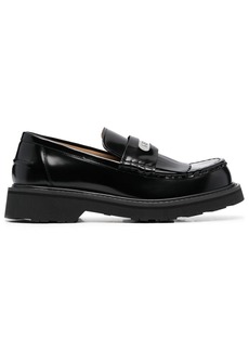 Kenzo logo-plaque chunky leather loafers