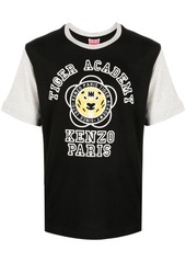 Kenzo logo-print colour-block T-shirt