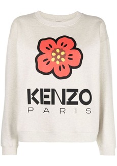 Kenzo logo-print cotton sweatshirt