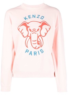 Kenzo logo-print cotton sweatshirt