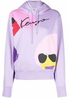 Kenzo logo-print hoodie