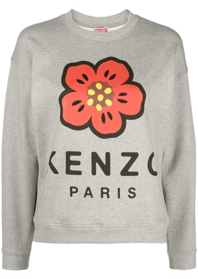 Kenzo logo-print long-sleeve sweatshirt