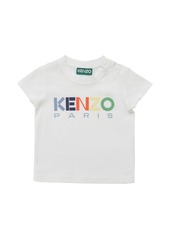 Kenzo Logo Print Cotton T-shirt