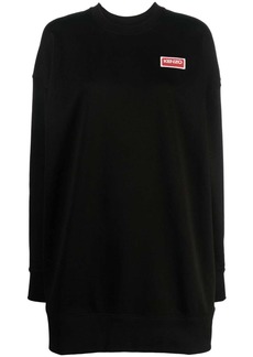 Kenzo logo-print sweatshirt dress