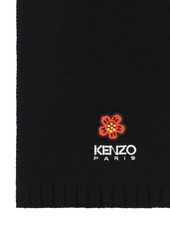 Kenzo Logo Wool Scarf
