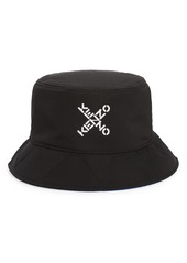 KENZO Bucket Hat in Black/White at Nordstrom