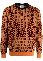 Kenzo monogram jacquard jumper