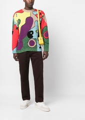 Kenzo multicolour knitted jumper