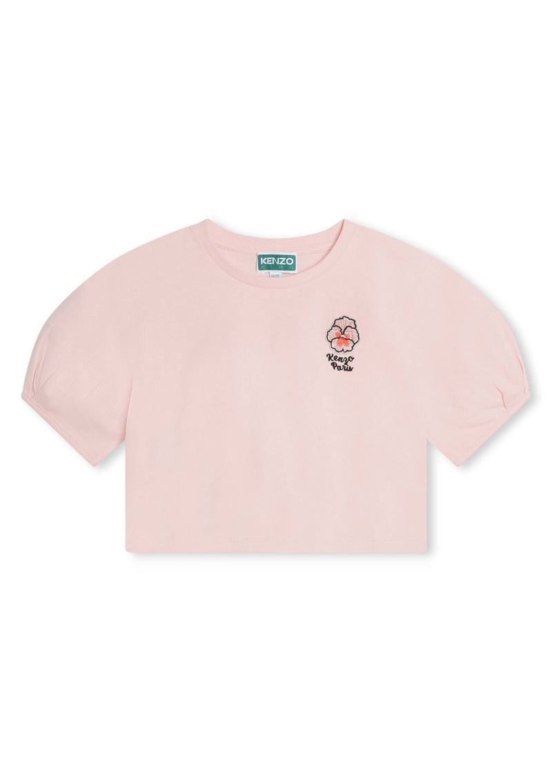 Kenzo Pink Cotton T-Shirt