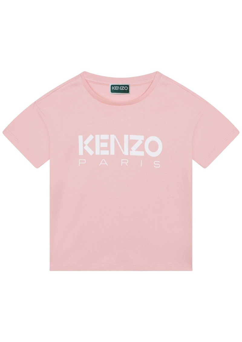 Kenzo Pink Logo T-Shirt