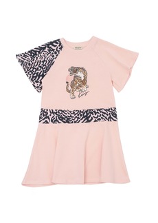 Kenzo Pink Print Dress