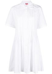 Kenzo pintuck short-sleeve dress