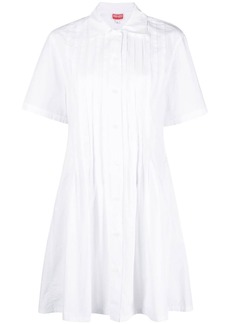 Kenzo pintuck short-sleeve dress