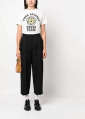 Kenzo pleat-detail cropped trousers