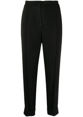 Kenzo pleated tapered-leg trousers
