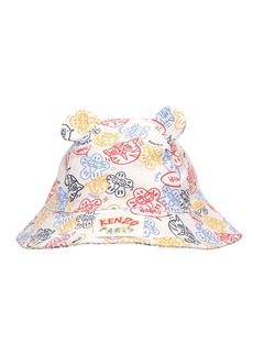 Kenzo Printed Cotton Bucket Hat