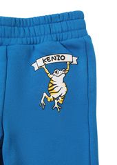 Kenzo Printed Cotton Sweatpants W/logo