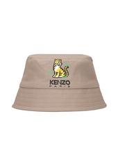 Kenzo Printed Cotton Twill Bucket Hat
