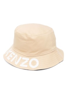 Kenzo reversible logo-print buckle hat