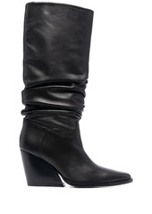 Kenzo ruched-detail pointed boots