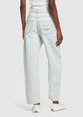 Kenzo Stone Bleached Cotton Denim Jeans