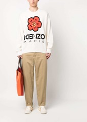 Kenzo straight-leg cotton trousers