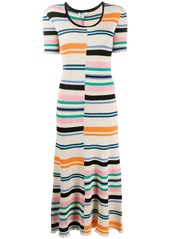 Kenzo striped knitted dress