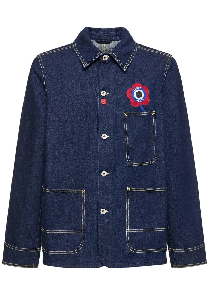 Kenzo Target Cotton Denim Jacket