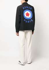 Kenzo Target logo-stamp shirt jacket