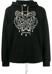 Kenzo tiger embroidered hoodie