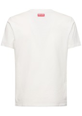 Kenzo Tiger Embroidery Cotton Jersey T-shirt